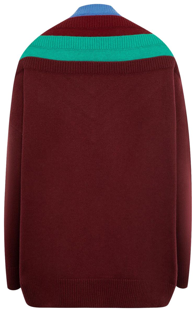 Loewe Sweater GreenRedMulticolor