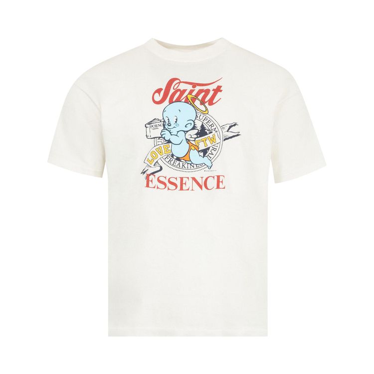 SAINT Mxxxxxx Baby Michael Short Sleeve Tee White