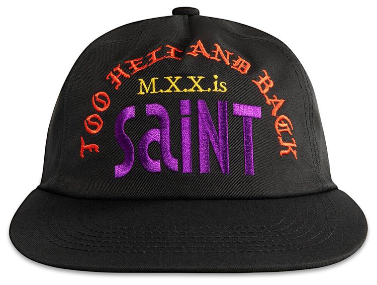 SAINT Mxxxxxx Sinner Shine Cap Black