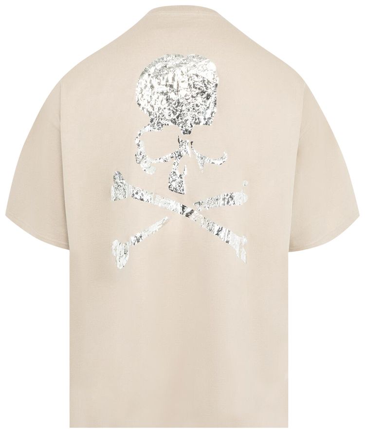 Mastermind Mirror Logo Short Sleeve Tee Greige