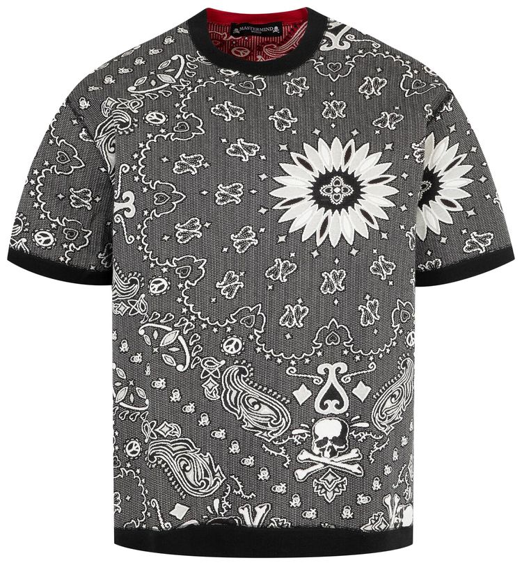 Mastermind Reversible Short Sleeve Tee BlackRed