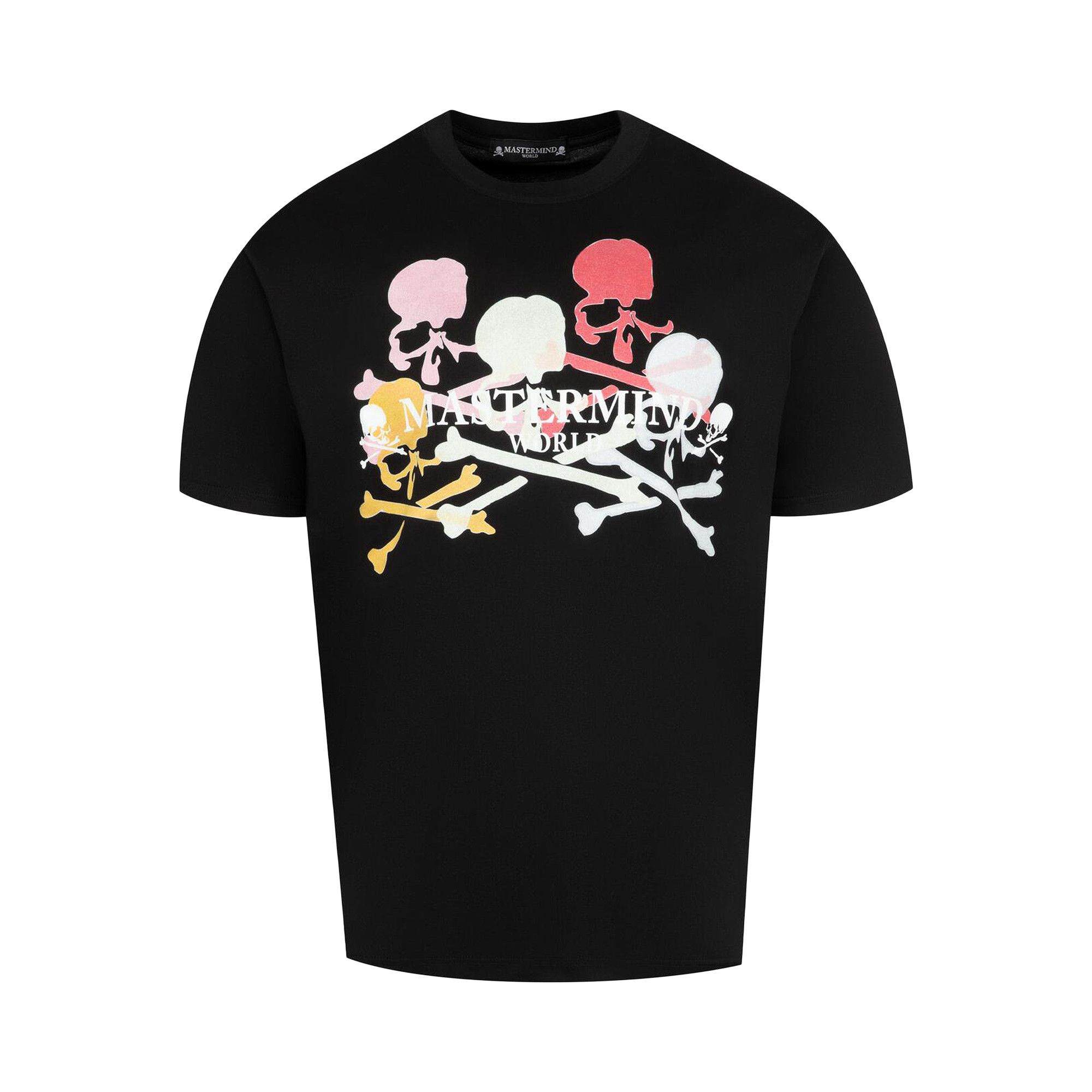 Buy Mastermind Multi Skull Short-Sleeve Tee 'Black' - MW25S15