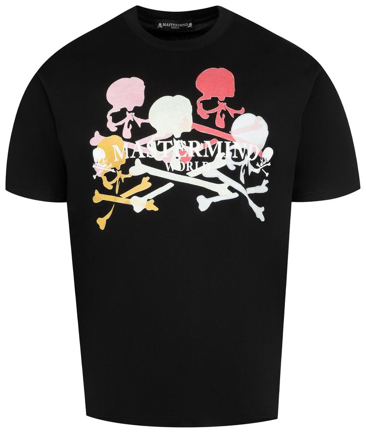 Mastermind Multi Skull Short Sleeve Tee Black