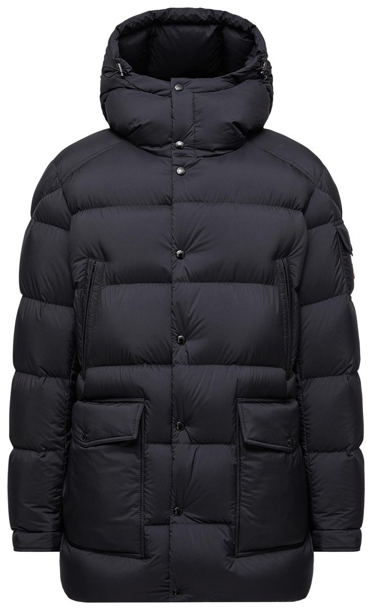 Moncler Bretagne Short Parka Black