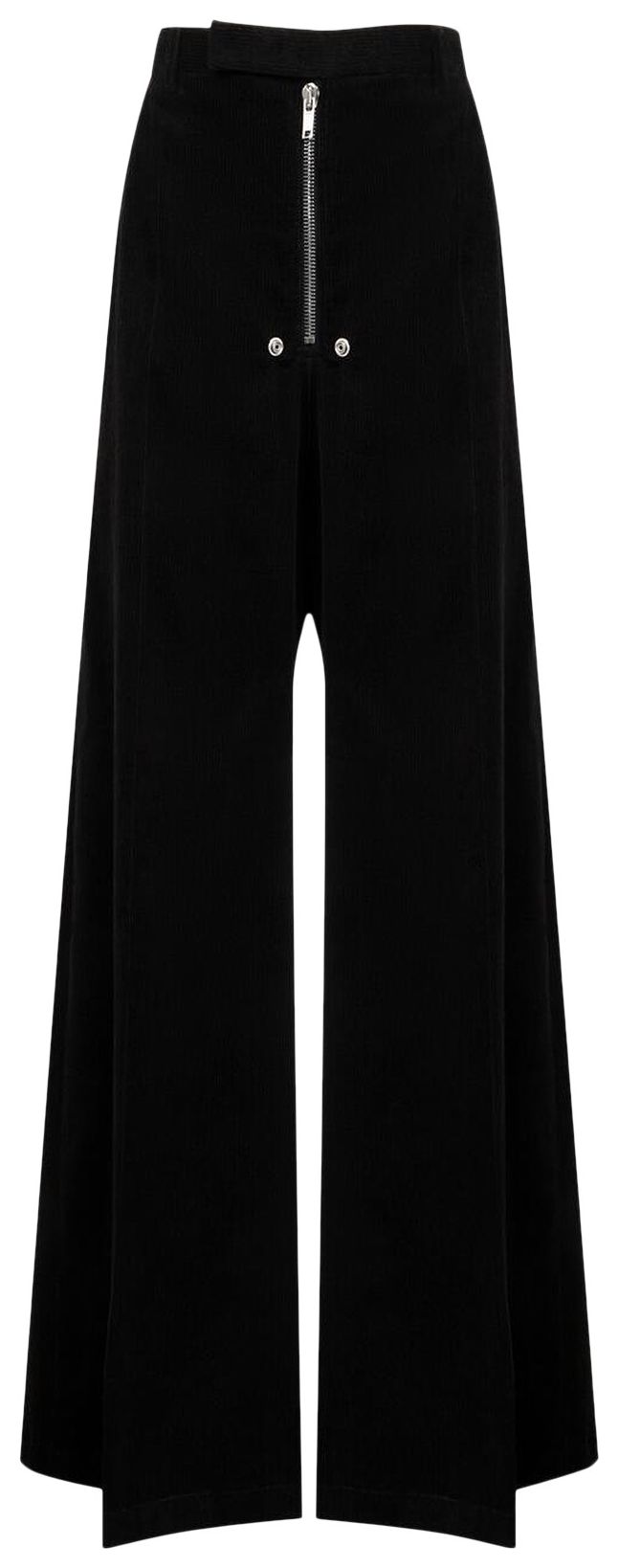 Rick Owens Tailored Wide Belas Black