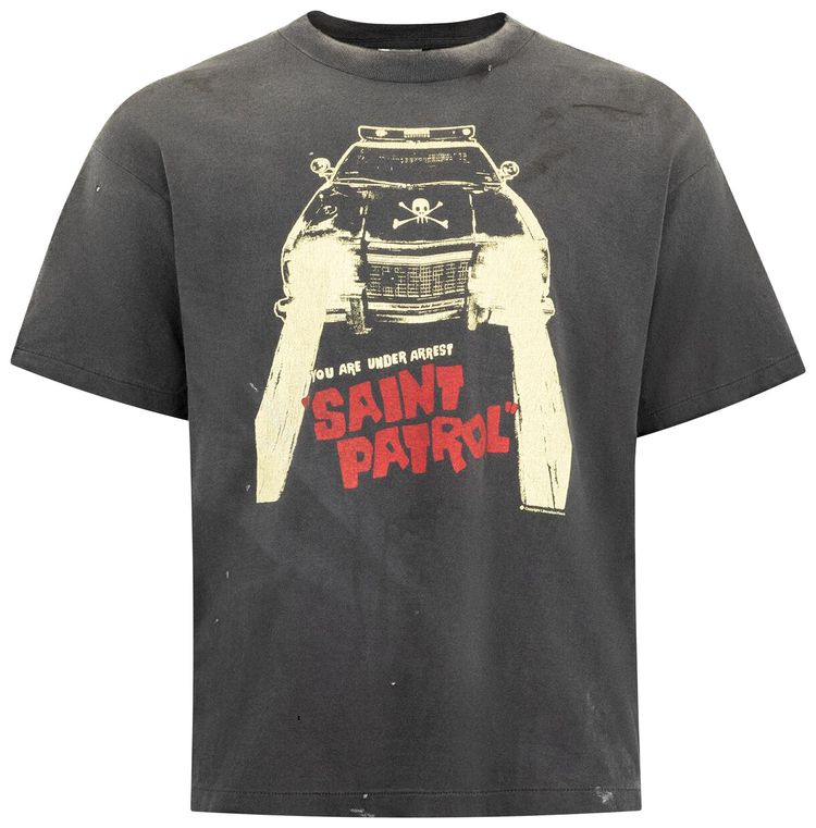 SAINT Mxxxxxx Saint Patorol Short Sleeve Tee Black