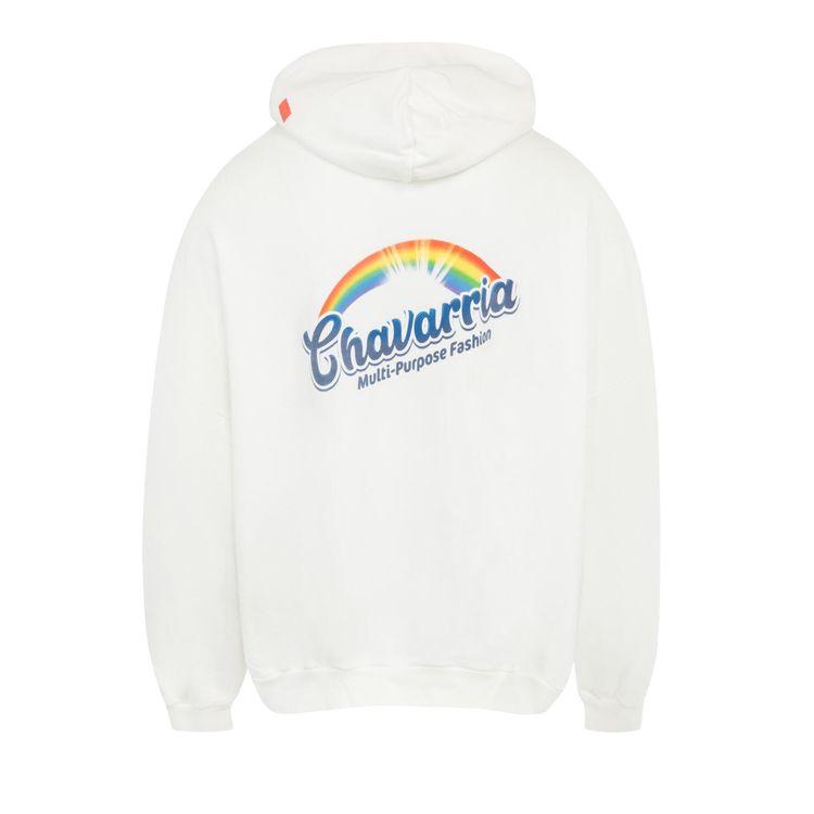 Willy Chavarria Fabuloso Hooligan Hoodie White