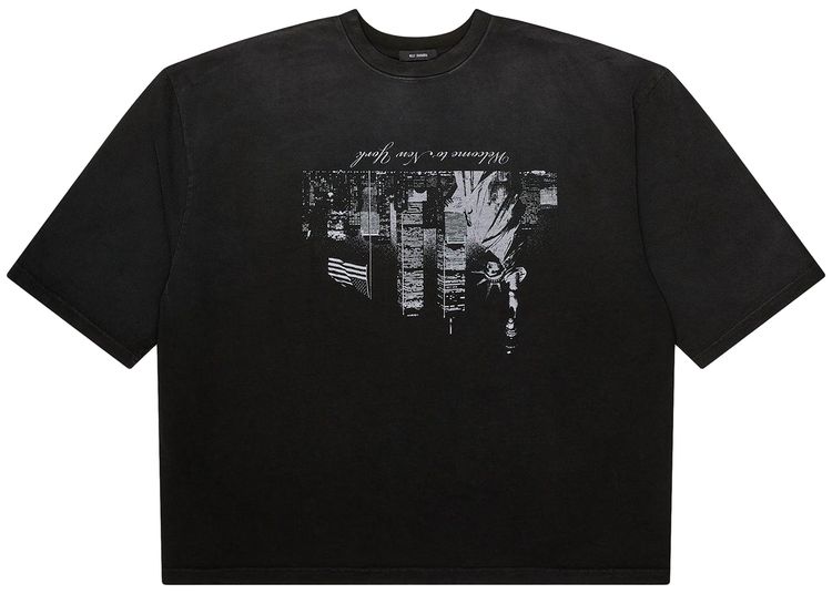 Willy Chavarria Welcome To NY Buffalo Tee Black