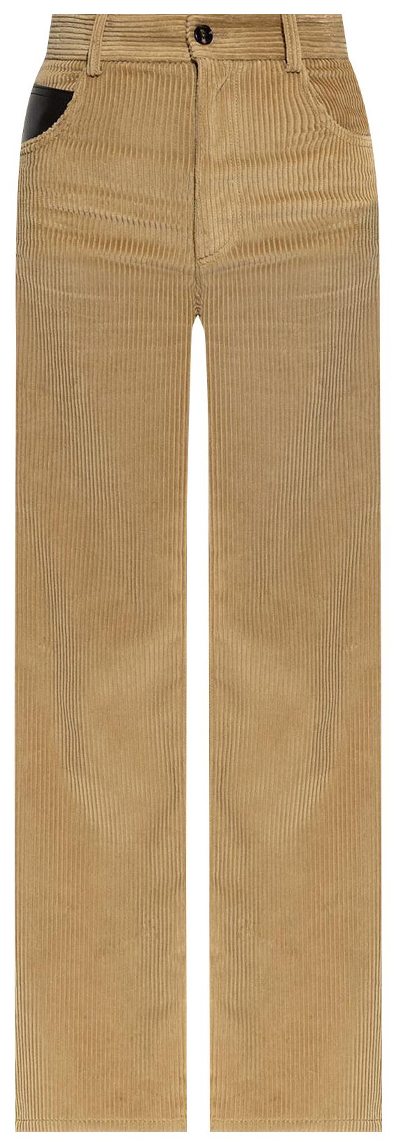 Bottega Veneta Cotton Corduroy Pants Pale Oak