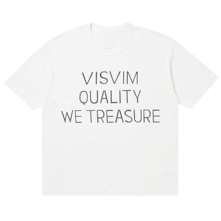 Visvim Jumbo Tee Short Sleeve DMGD White