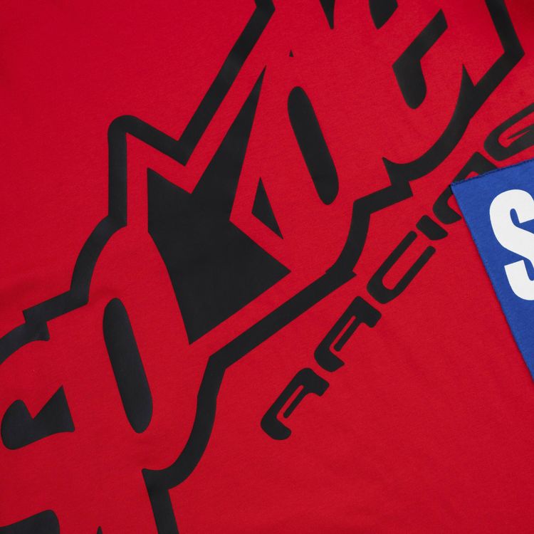 Sp5der Rally Raglan Long Sleeve Red