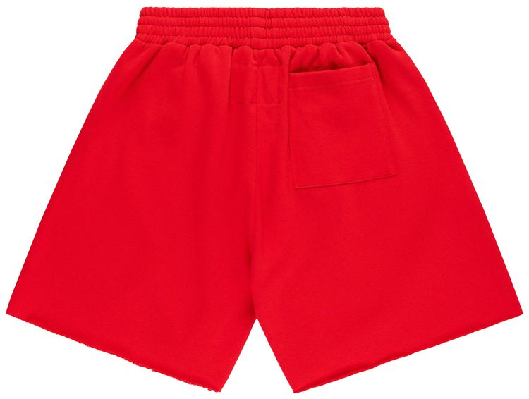 Sp5der OG Studded Sweatshort Red