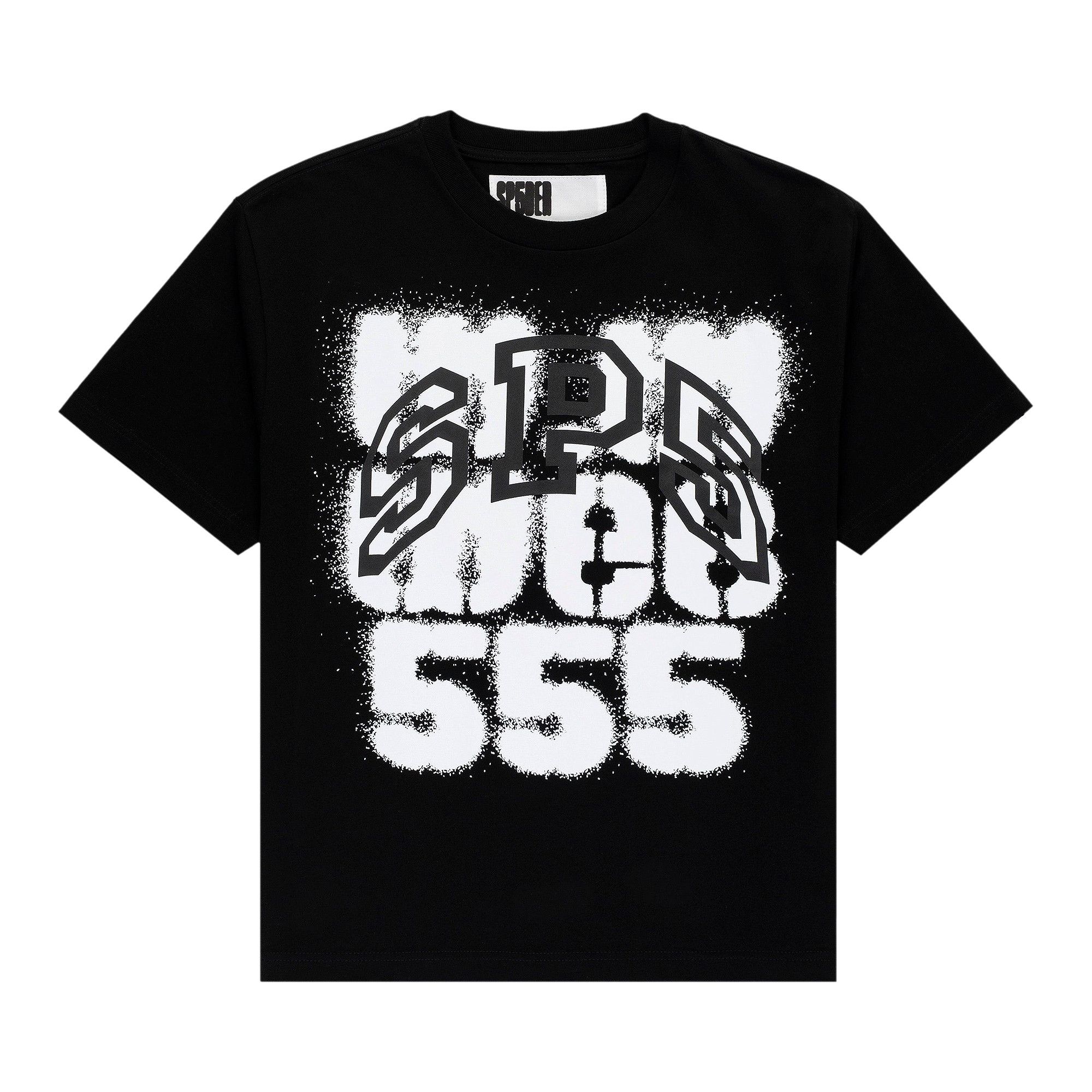 Buy Sp5der Sp555 Tee 'Black' - TE035FW25BLK | GOAT