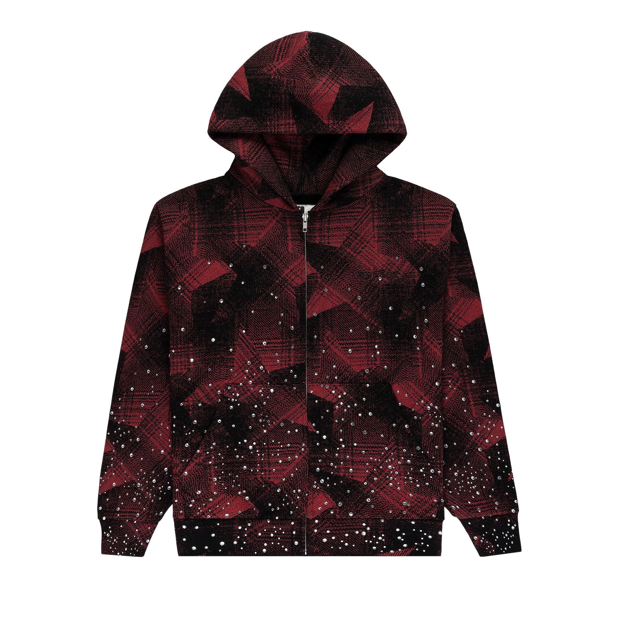 Buy Sp5der Star Plaid Full Zip Hoodie 'Black' - ST021FW25BLK | GOAT Buy Sp5der Star Plaid Full Zip Hoodie 'Black' - ST021FW25BLK | GOAT
