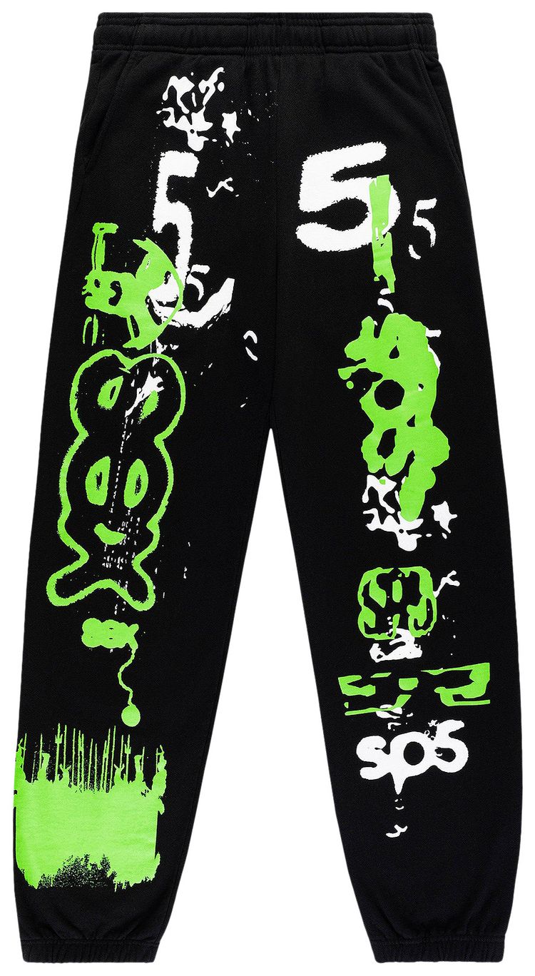 Sp5der X Ray Sweatpant Black