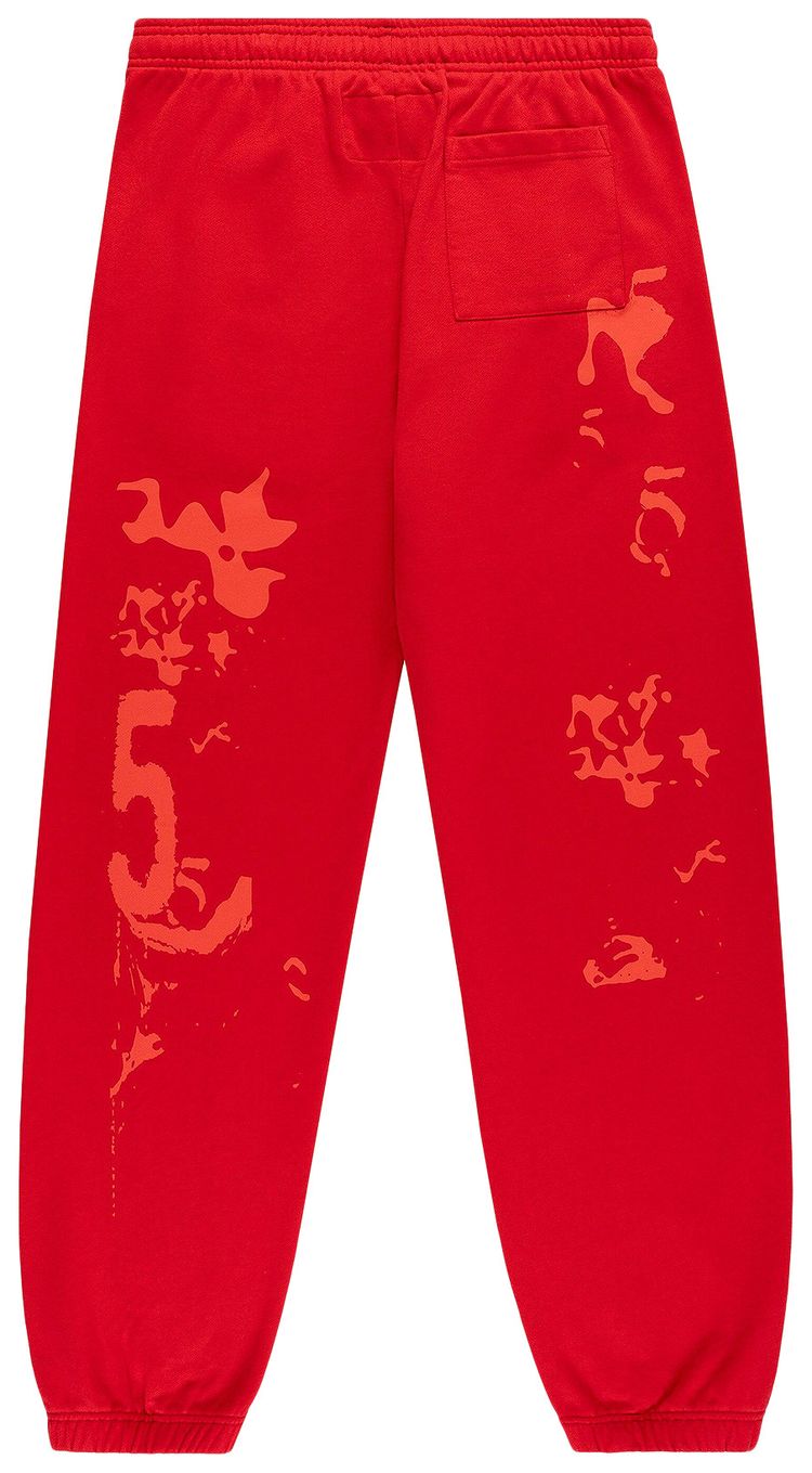 Sp5der X Ray Sweatpant Red