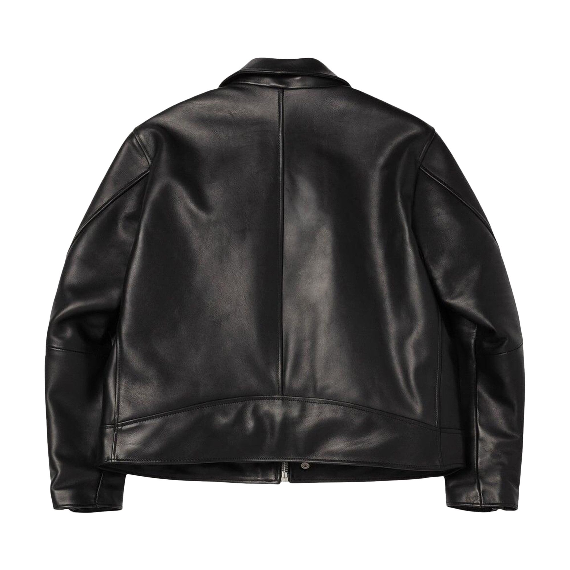 Buy Stussy Biker Jacket 'Black' - 115881 BLAC | GOAT