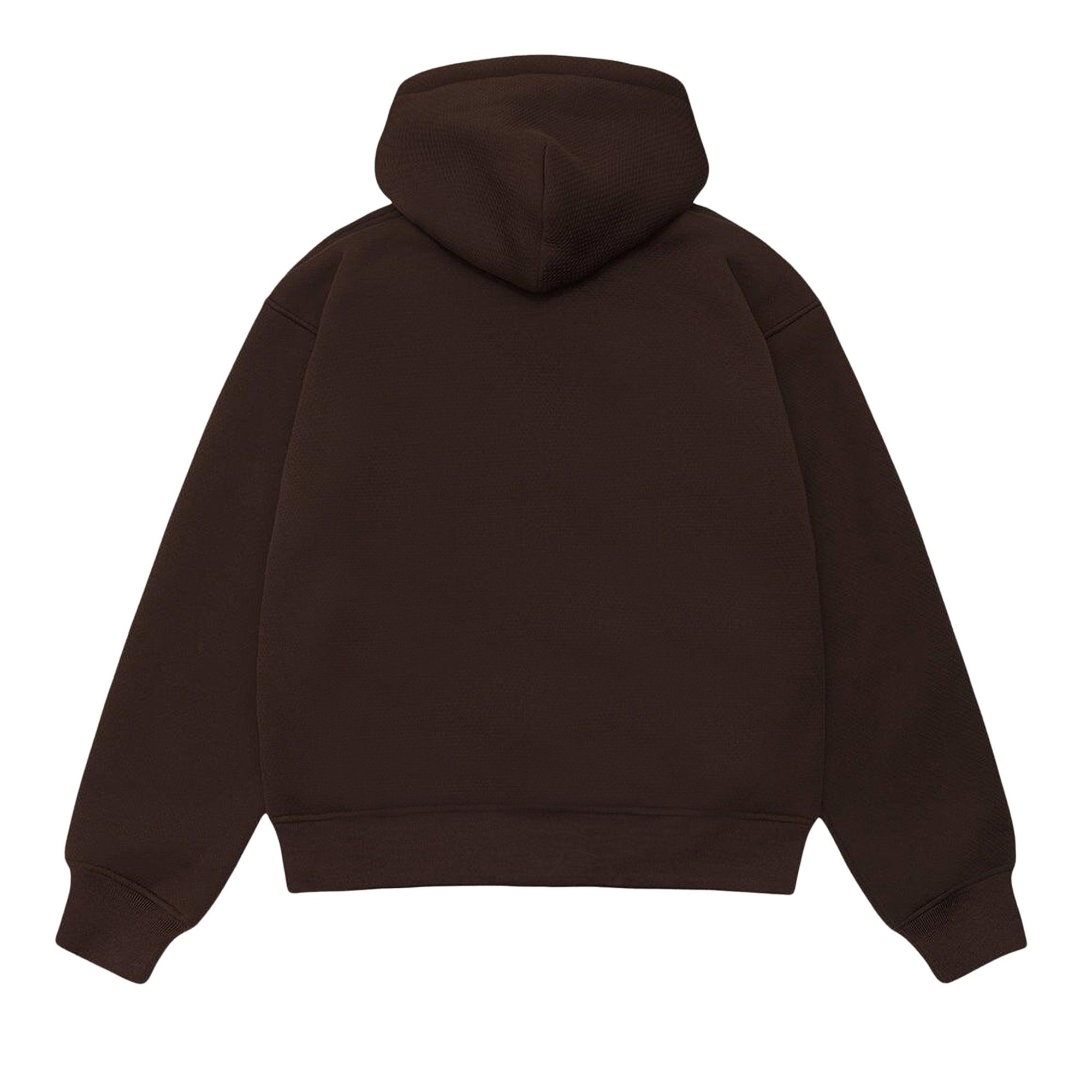 Buy Stussy Bonded Sherpa Hoodie 'Brown' - 118585 BROW | GOAT
