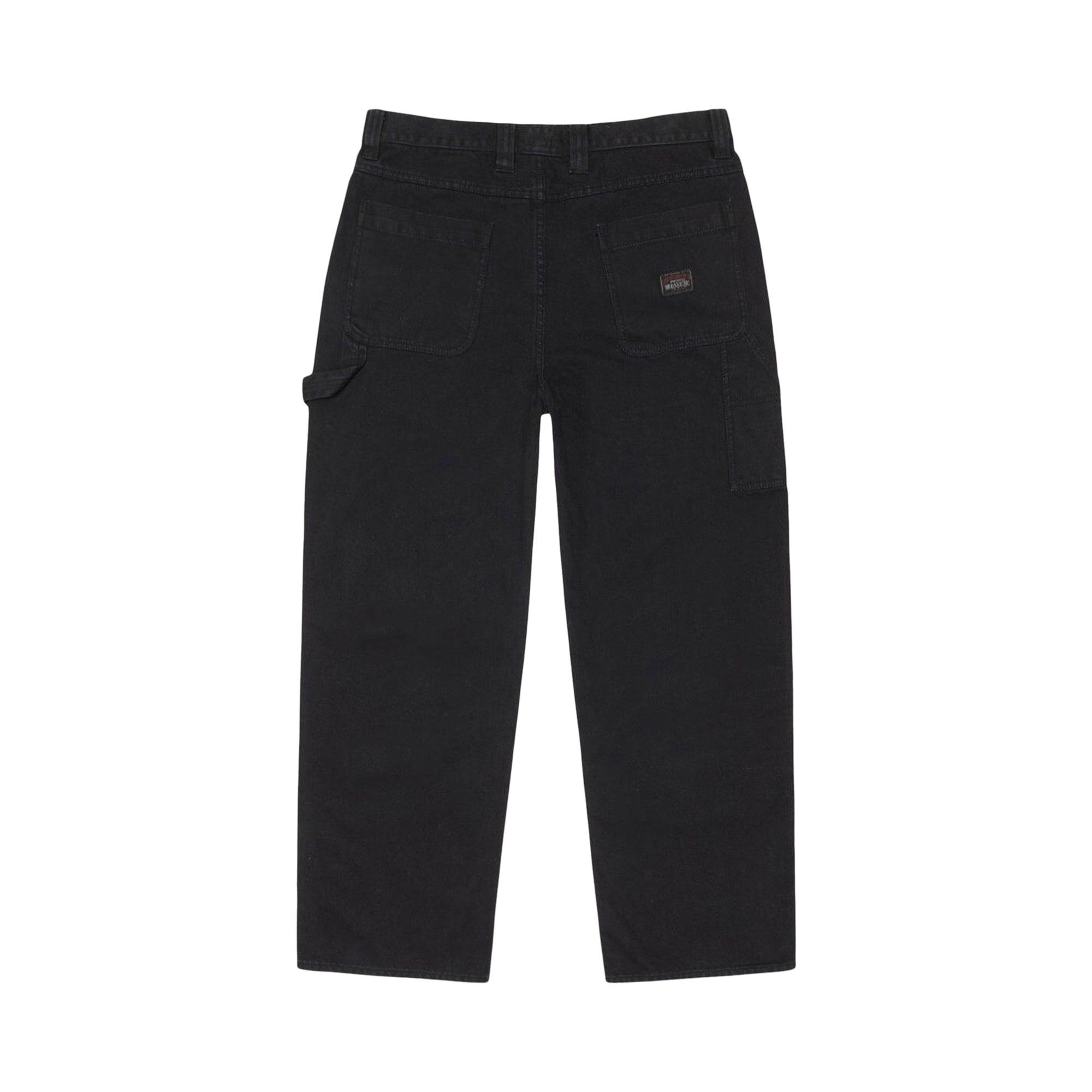 Buy Stussy Carpenter Pant Canvas 'Black' - 116722 BLAC | GOAT