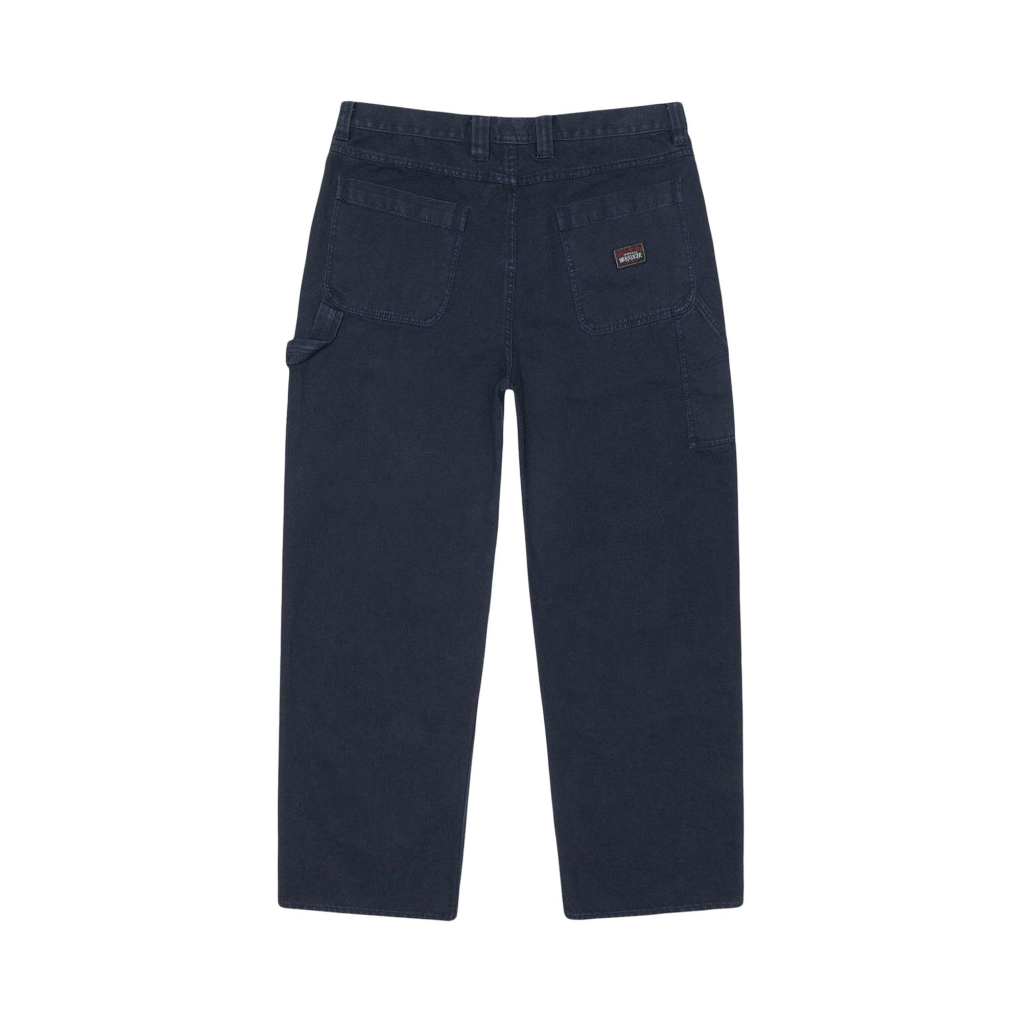 Buy Stussy Carpenter Pant Canvas 'Navy' - 116722 NAVY | GOAT