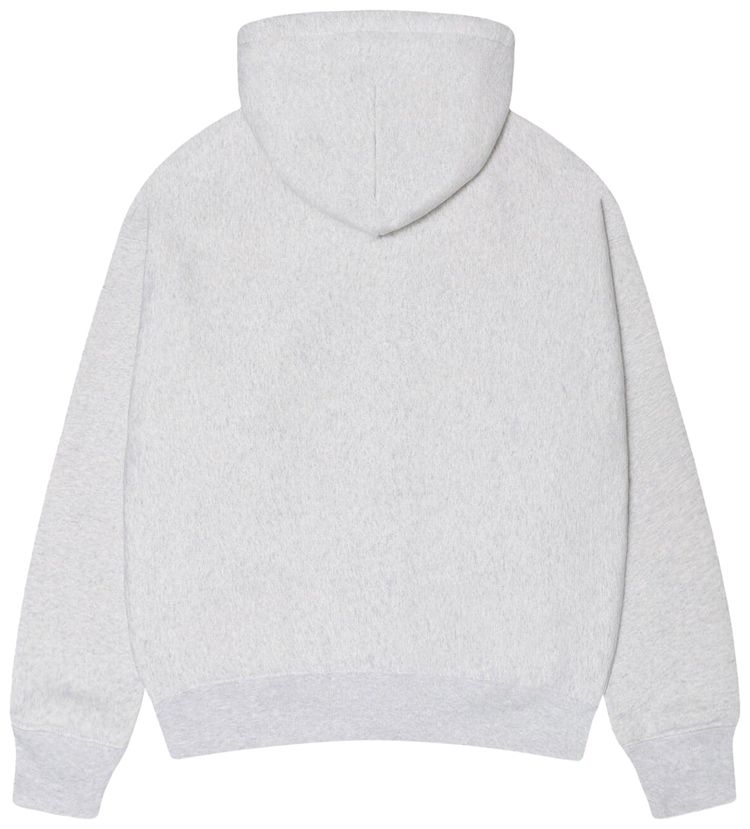 Stussy Established Zip Hoodie Ash Heather