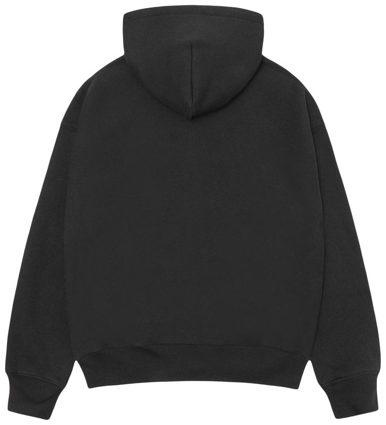 Stussy Established Zip Hoodie Black