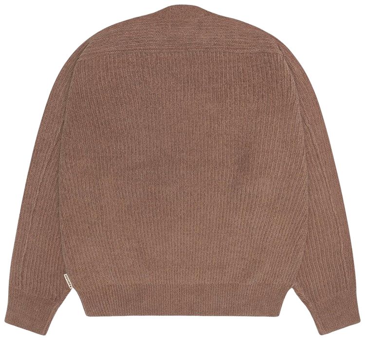 Stussy Exposed Seam Crew Brown