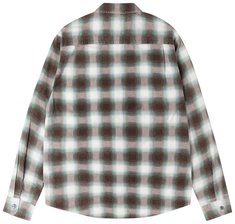 Stussy June Plaid Shirt Bone