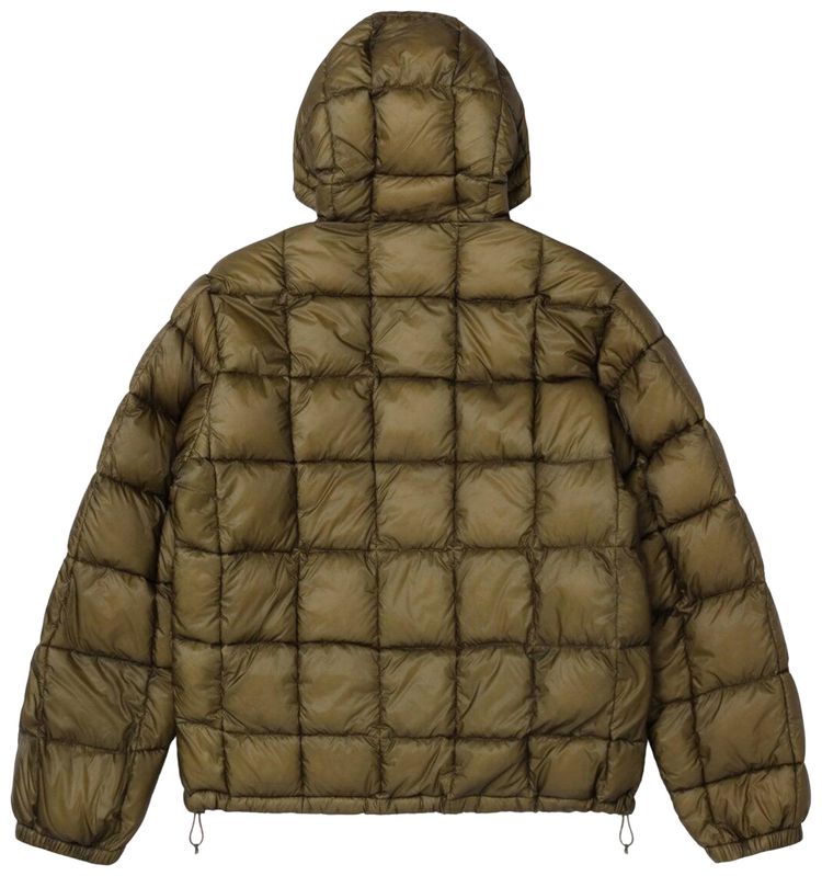 Stussy Midweight Hooded Puffer Olive