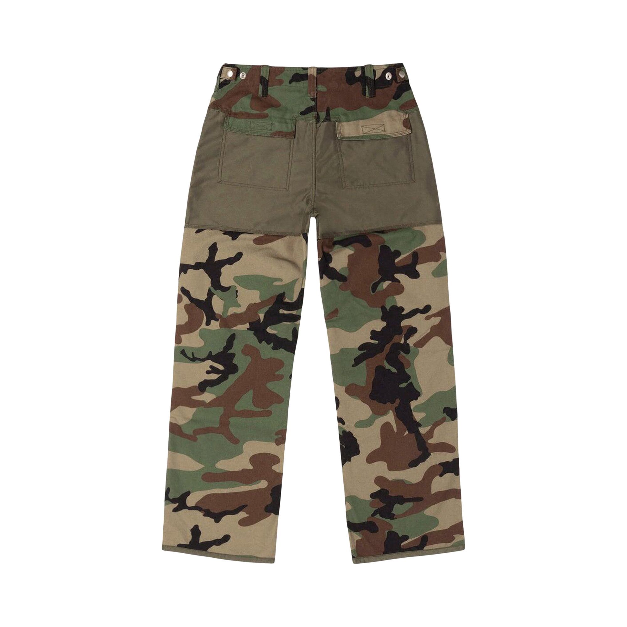 Buy Stussy Utility Pant 'Woodland Camo' - 116718 WOOD | GOAT