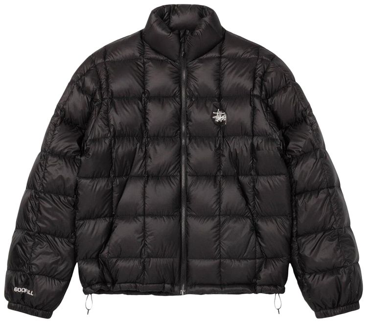 Stussy Midweight Puffer Black