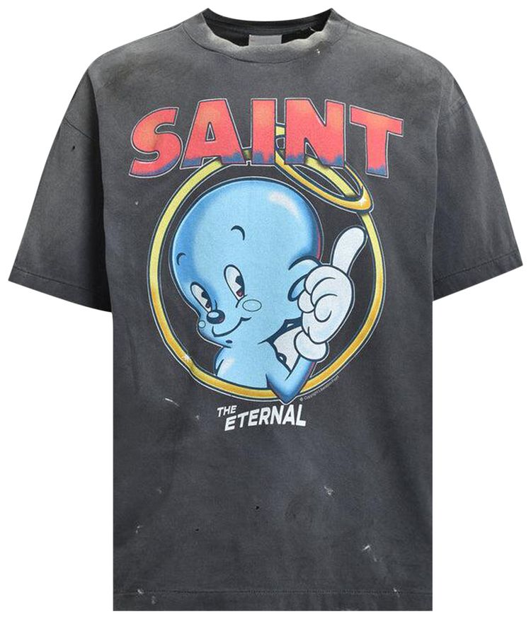 SAINT Mxxxxxx Baby Michael Tee Black