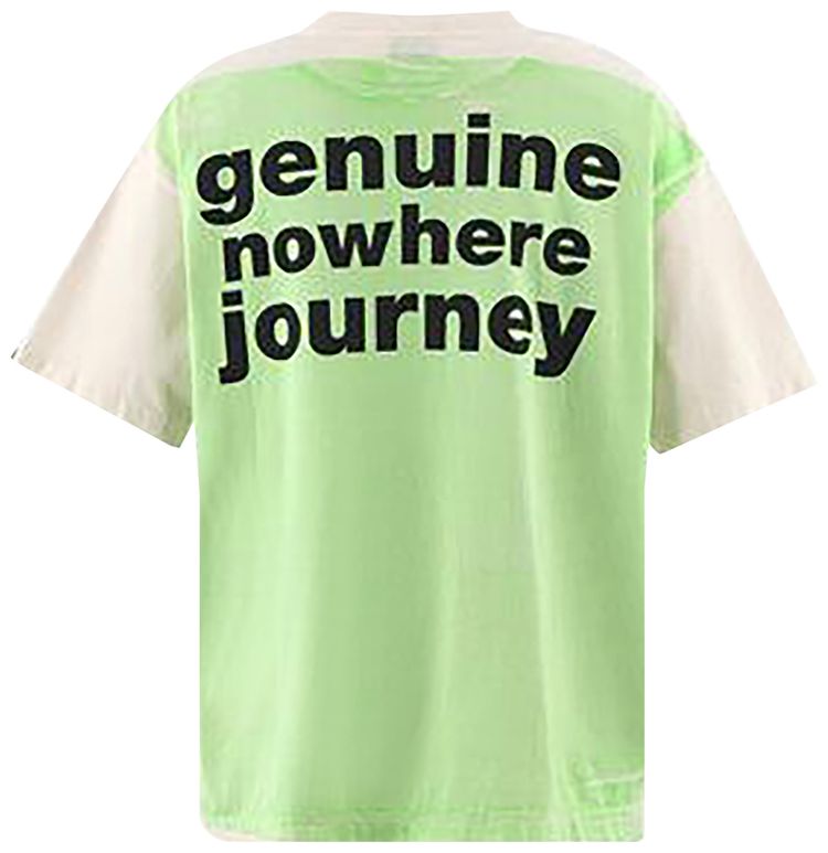 SAINT Mxxxxxx x BAPE Handprint Tee White Green