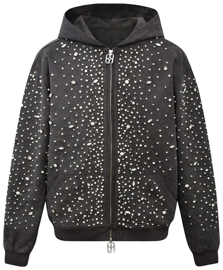 Birth Of Royal Child Cashew Hoodie Black