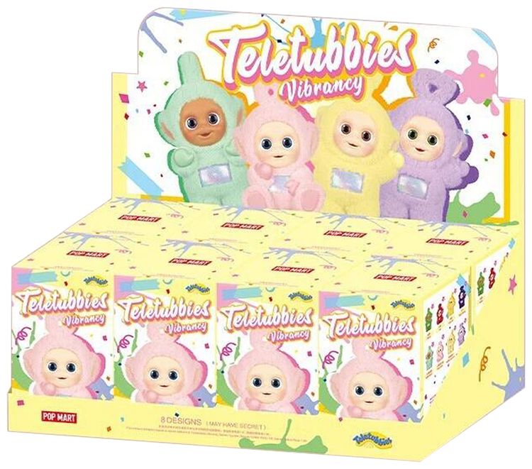 Pop Mart Teletubbies Vibrancy Series Figures Sealed Whole Set Mystery 8 Blind Boxes