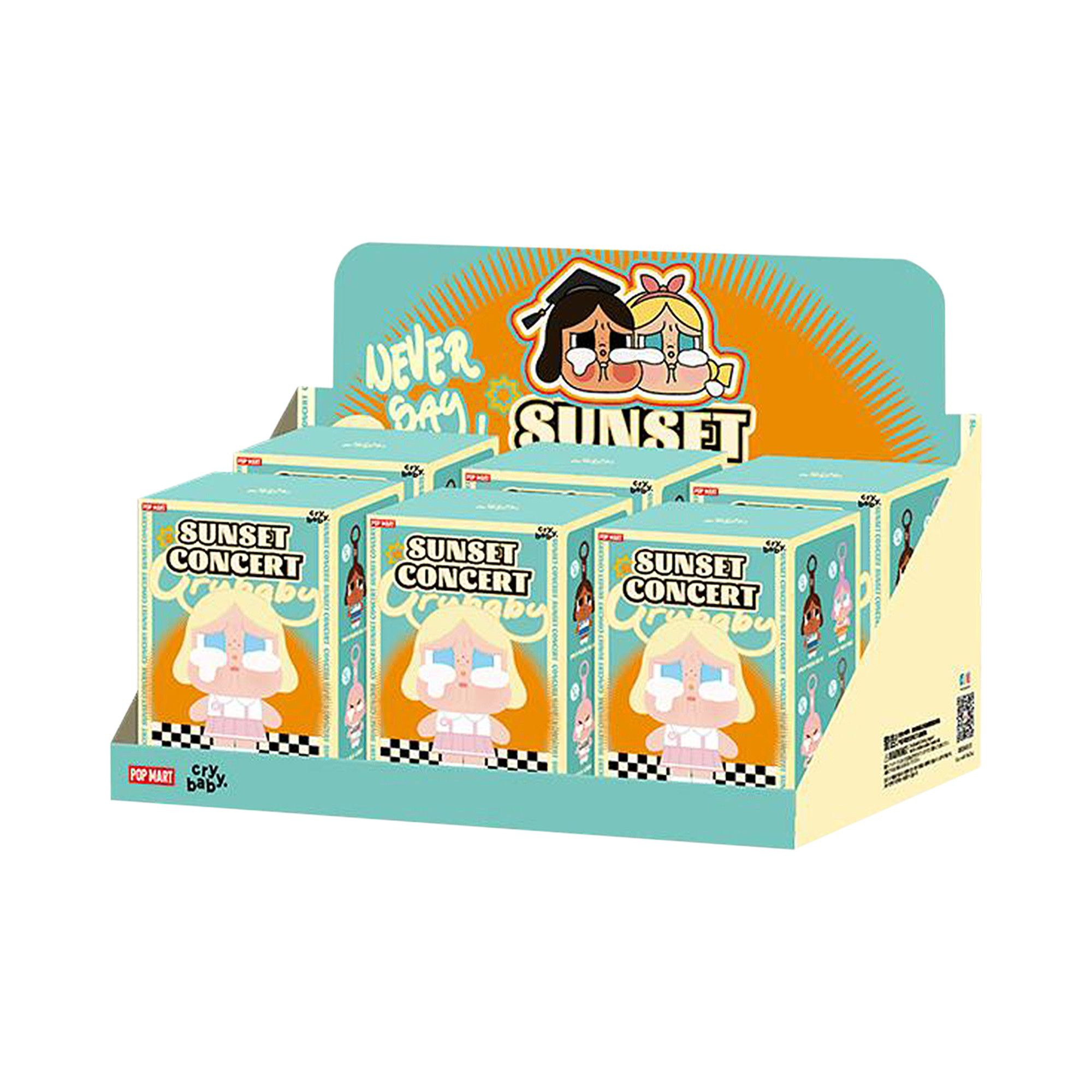 CRYBABY Sunset Concert ボックス Buy Pop Mart CRYBABY Sunset Concert Series Sealed Whole Set