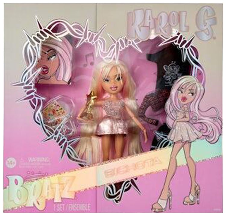 Bratz x Karol G Doll Pink