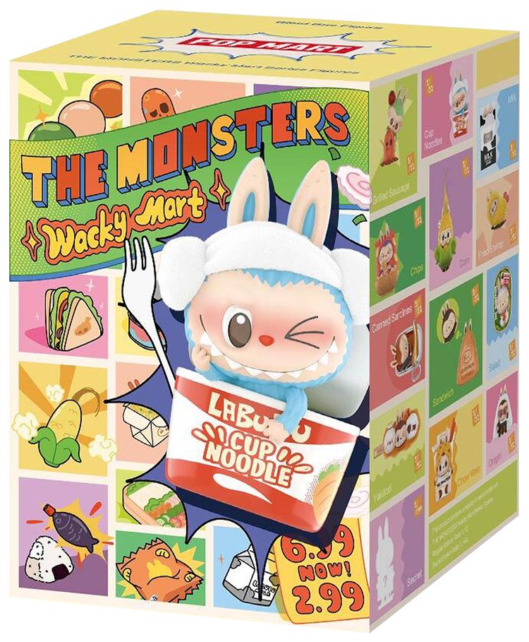 Pop Mart Labubu THE MONSTERS Wacky Mart Series Figure Sealed Single Blind Box Mystery