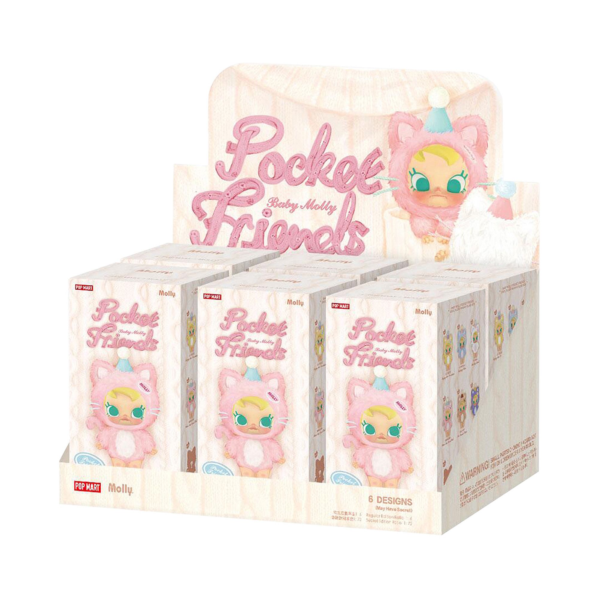 Buy Pop Mart Baby Molly Pocket Friends Series Vinyl Plush Pendant