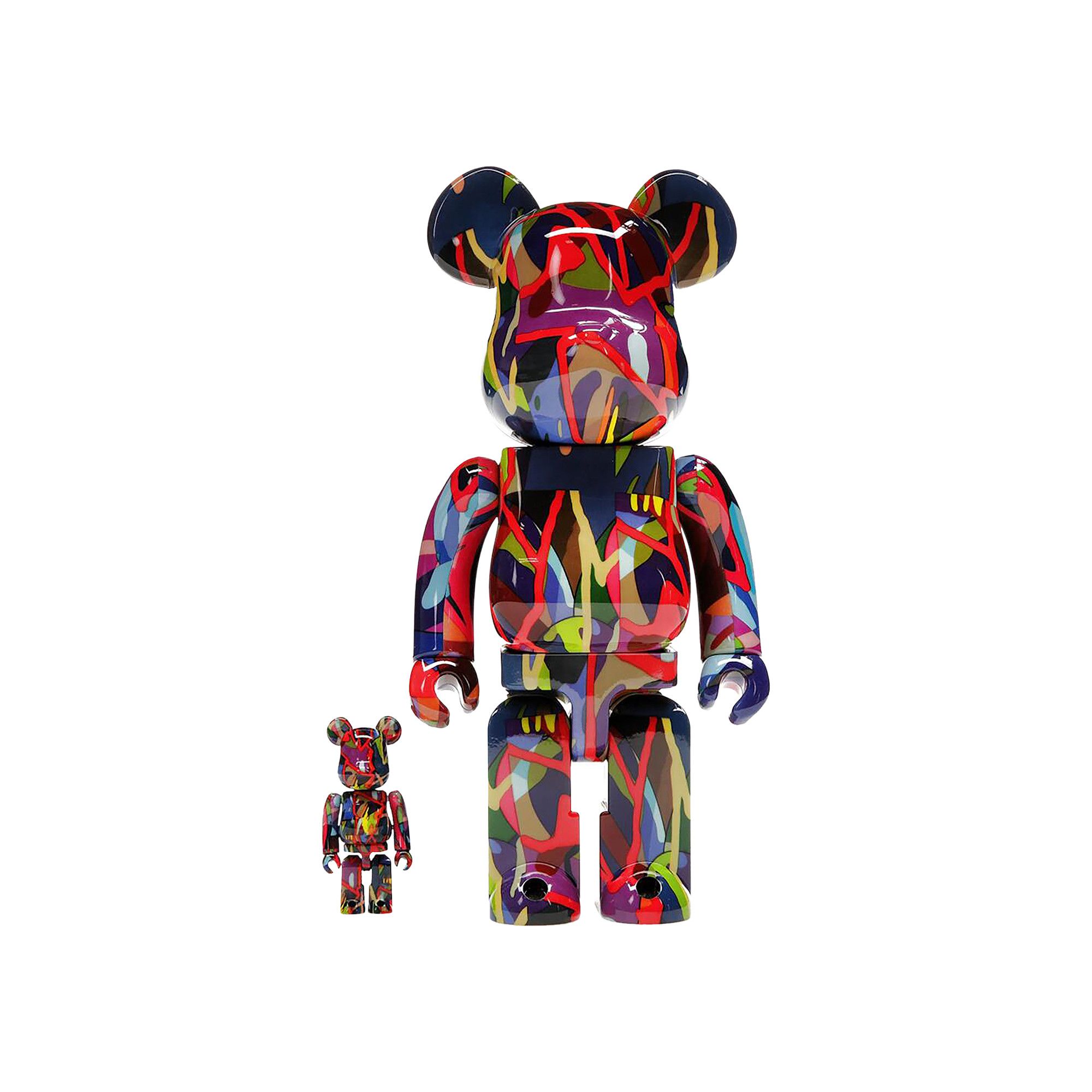 Buy BE@RBRICK x KAWS TENSION 100% & 400% Set 'Multicolor' - 12883