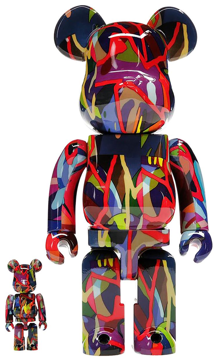 BERBRICK x KAWS TENSION 100  400 Set Multicolor