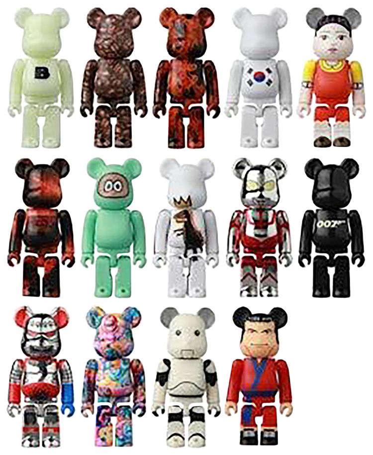 BERBRICK Series 44 Sealed Set 100 Multicolor 24 Blind Boxes