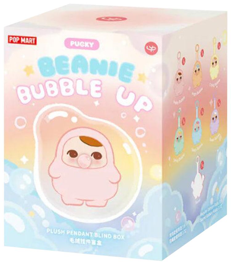 Pop Mart Pucky Beanie Bubble Up Series Sealed Single Blind Box Mystery