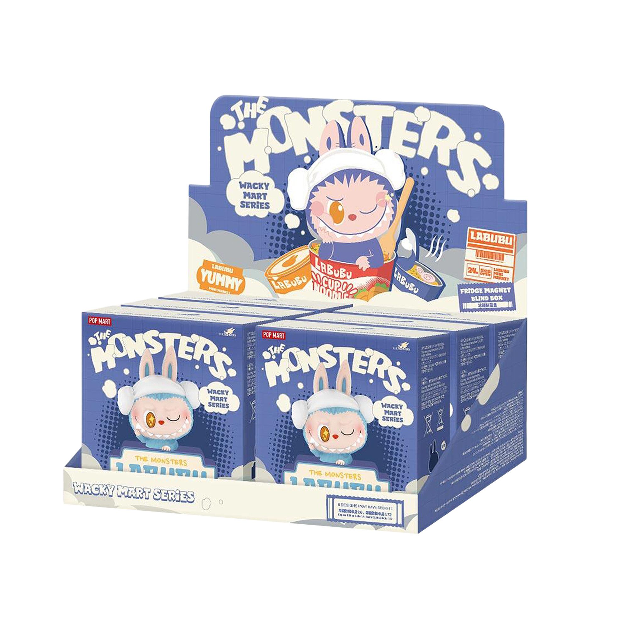 Buy Pop Mart Labubu THE MONSTERS Wacky Mart Series Fridge Magnet