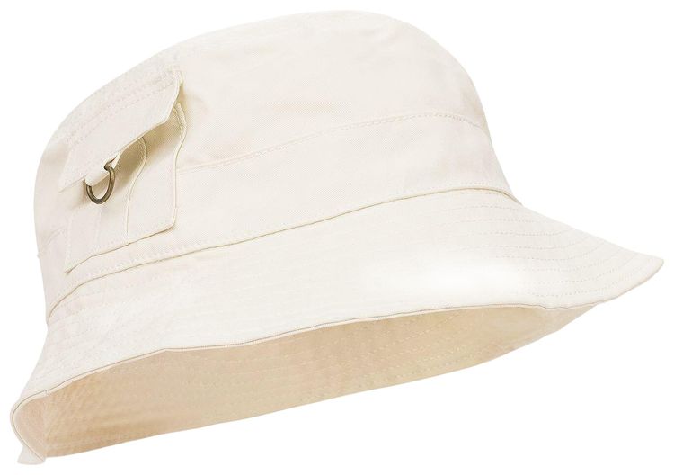 Aime Leon Dore Pocket Bucket Hat Off White