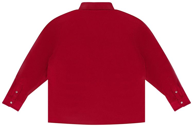 Aime Leon Dore Cashmere Field Shirt Red