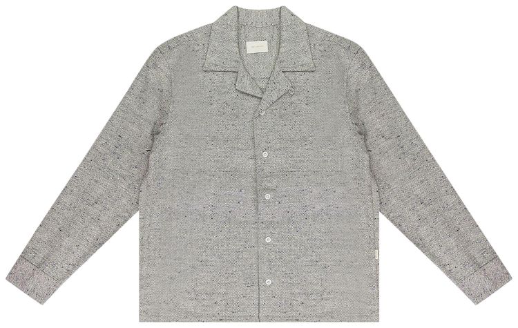 Aime Leon Dore Jacquard Button Down Shirt Grey