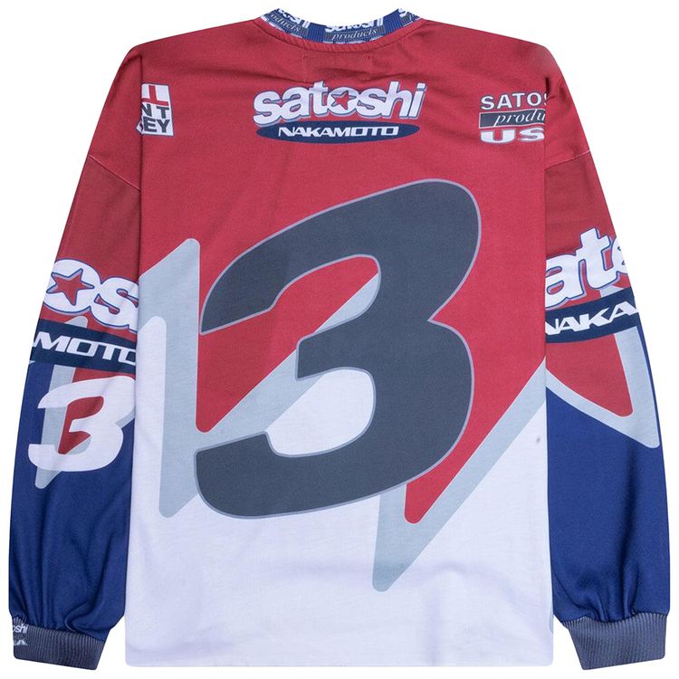 Satoshi Nakamoto Speedway Long Sleeve Red