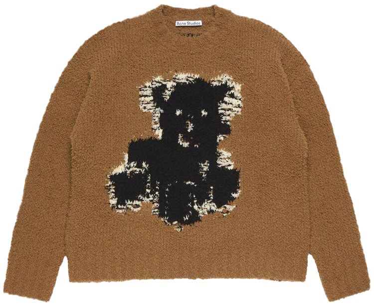 Acne Studios Crewneck Sweater Khaki Beige