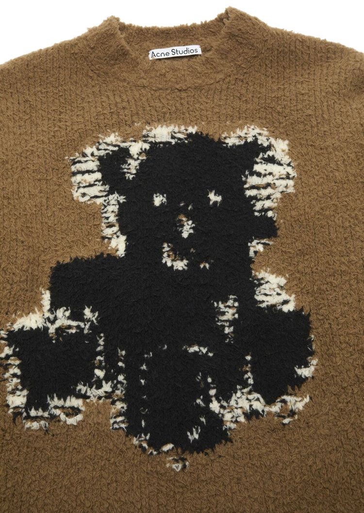 Acne Studios Crewneck Sweater Khaki Beige